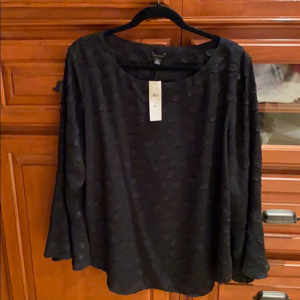 Ann Taylor brand new blouse with bell sleeve